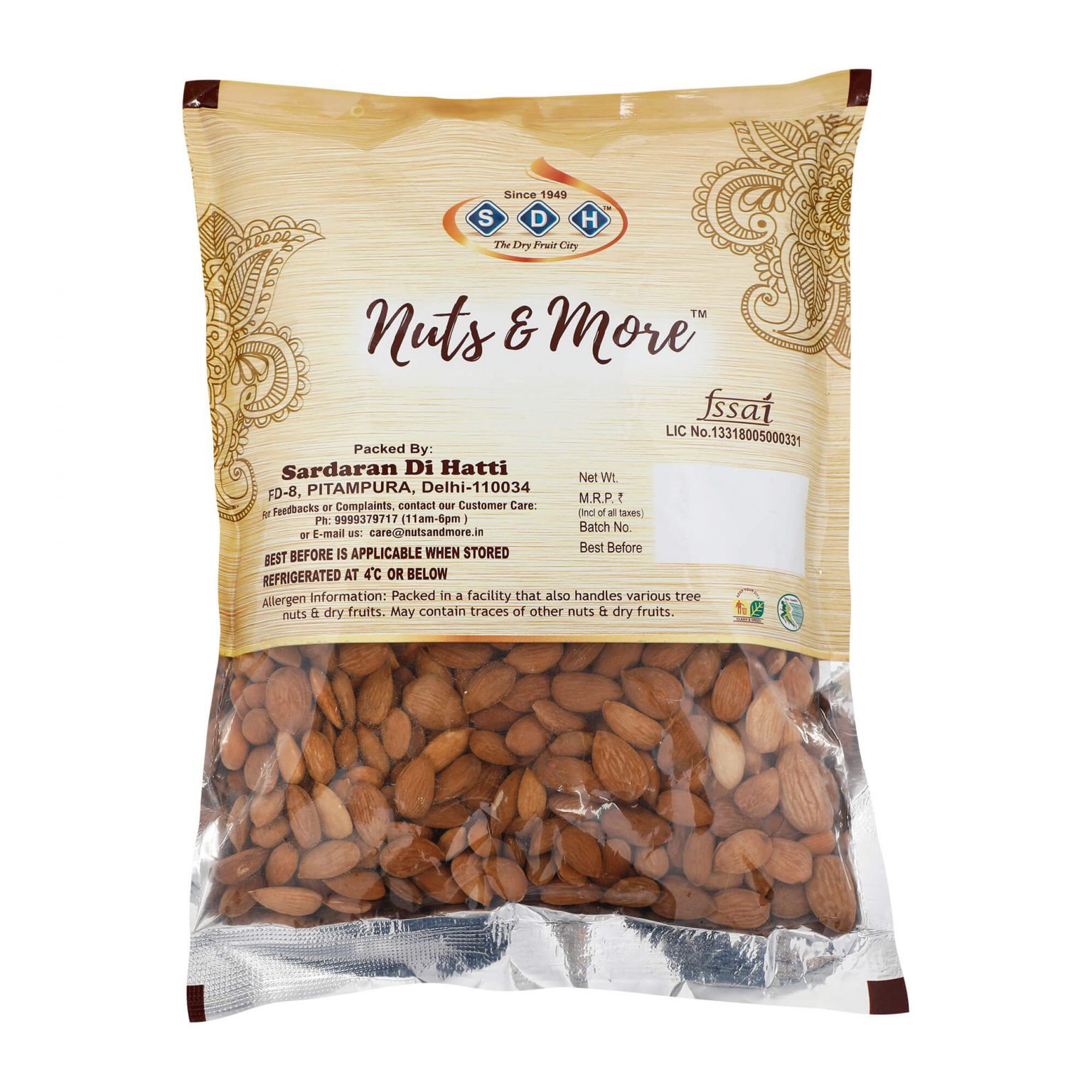 gurbandi badam nutritional value